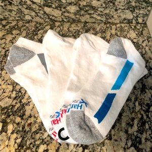 Hanes men’s premium Temp X breathable ankle socks-4pk size 6-12